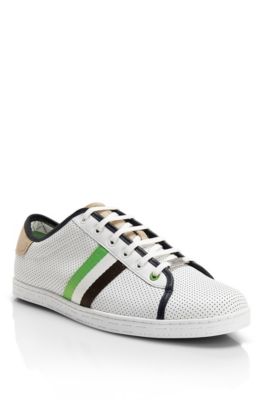'Micks' | Perforated Leather Casual Sneakers
