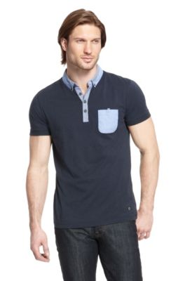 'Patchaman' | Cotton Jersey Polo Shirt