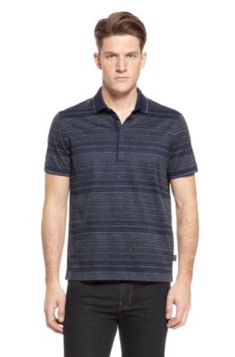 'Bugnara' | Regular Fit, Cotton-Blend Polo Shirt