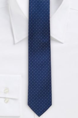 '6 cm Tie' | Skinny, Silk Mixed Dot Print