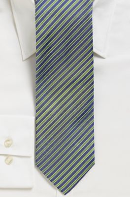 '7.5 cm Tie' | Regular Silk Striped Tie
