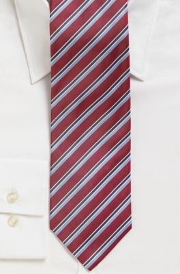 '7.5 cm Tie' | Regular Silk Striped Tie