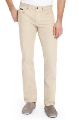 'Kansas-10' | Regular Fit, Cotton Straight Leg Jean