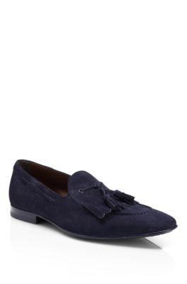 'Hido' | Suede Loafer with Tassels