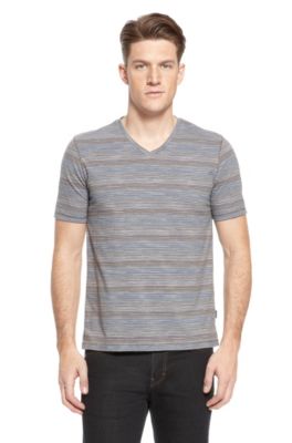'Canistro' | Regular Fit, Cotton V-Neck T-Shirt