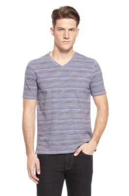 'Canistro' | Regular Fit, Cotton V-Neck T-Shirt