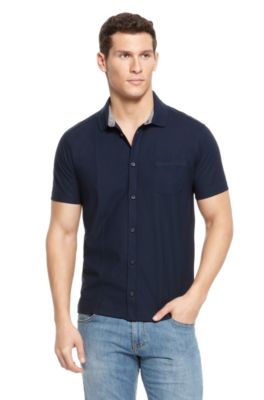 'Ispra' | Regular Fit, Cotton Button-Down Shirt