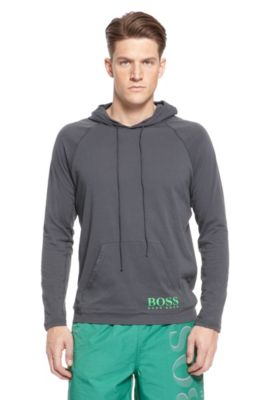 'Sweatshirt' | Hooded Swim Coverup Sweatshirt