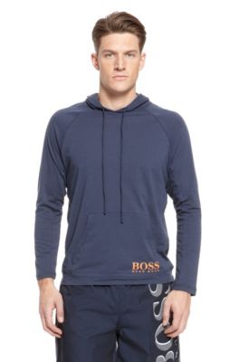 'Sweatshirt' | Hooded Swim Coverup Sweatshirt