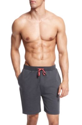 BOSS Loungewear, Drawstring Waistband Cotton &lsquo;Short Pant BM&rsquo;