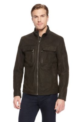 'Nembi' | Nubuck Leather Jacket