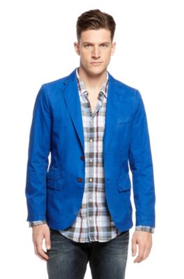 'Benne' | Slim Fit, Cotton Sport Coat
