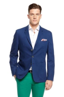 'Matteo' | Slim Fit, Cotton-Linen Sport Coat