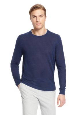 'Franz ' | Linen-Blend Crewneck Sweater