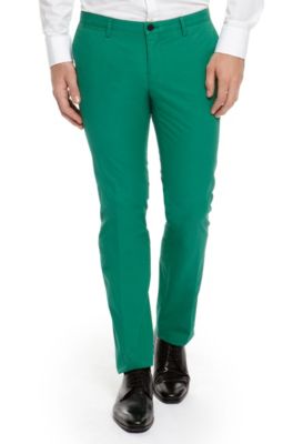 'Stanino' | Slim Fit, Cotton Dress Pants