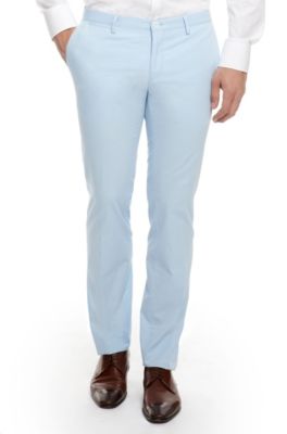 'Stanino' | Slim Fit, Cotton Dress Pants