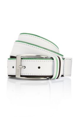'Tomsio' | Textured Leather Belt