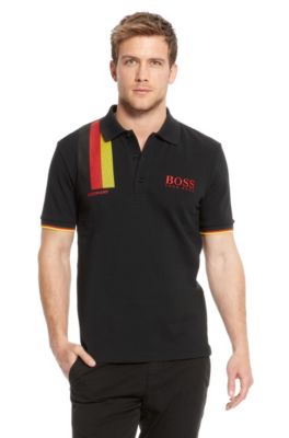'Paddy Flag' | Modern Fit, Cotton Polo Shirt