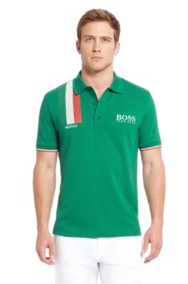 'Paddy Flag' | Modern Fit, Cotton Polo Shirt