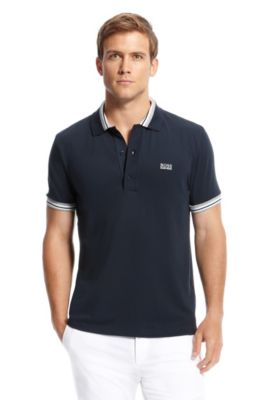 'Paule' | Slim Fit, Stretch Cotton-Blend Polo Shirt