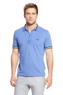 'Paule' | Slim Fit, Stretch Cotton-Blend Polo Shirt