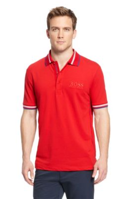 'Paddy Pro' | Modern Fit, Stretch Cotton-Blend Polo Shirt