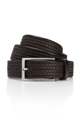 'Cersten' | Skinny Braided Leather Belt
