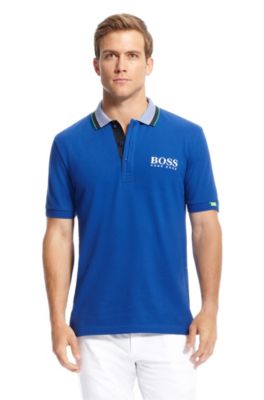 'Paddy MK' | Modern Fit, Stretch Cotton Polo Shirt