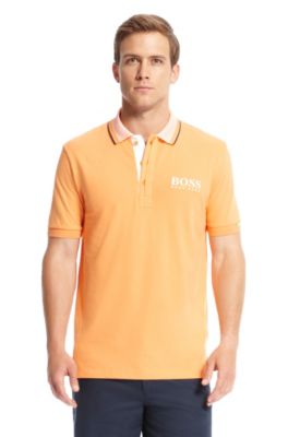 'Paddy MK' | Modern Fit, Stretch Cotton Polo Shirt