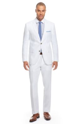 'The James/Sharp' | Modern Fit, Linen Suit