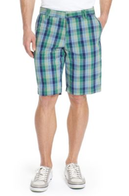 'Hitch-W' | Cotton Check Shorts