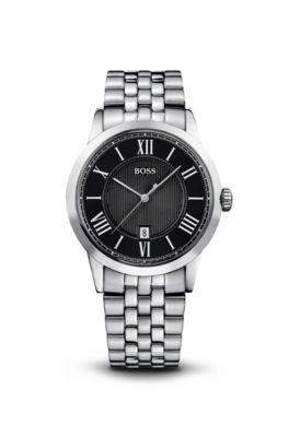 Black Steel Bracelet Two Level Dial '1512428' Watch