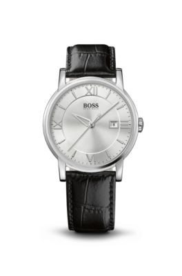 Timeless Round Face Roman Numeral Watch