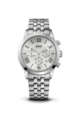 Silver Stainless Steel Bracelet Three-Eye '1512571' Watch