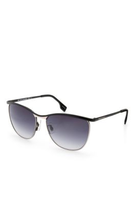 'Sunglass' | Black Metal Frame Sunglasses