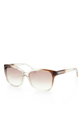 &lsquo;Two-Tone Cat-Eye Sunglasses