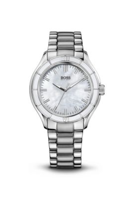 Mother-of-Pearl Chronograph Bracelet Strap &lsquo;1502285&rsquo; Watch