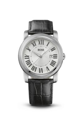 Two-Texture Leather Strap &lsquo;1512713&rsquo; Watch