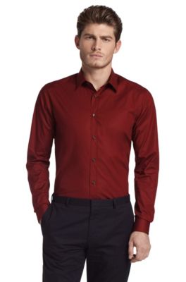 Slim fit blended cotton business shirt 'Elisha'