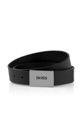 Leather business belt 'BRODY'