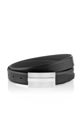 Belt in grained cowhide leather 'BAXTER'