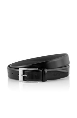 Leather business belt &lsquo;Adam&rsquo;