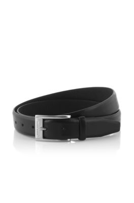 Riem 'BRANDON' met hoekige metalen gesp