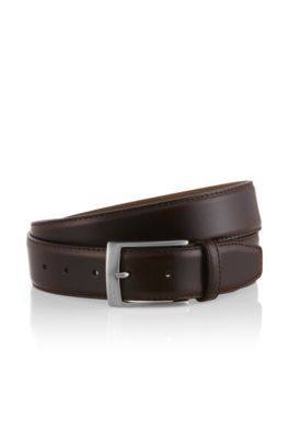 Riem &acute;ESILY` van leer met metalen gesp