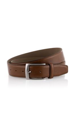Riem &acute;ESILY` van leer met metalen gesp