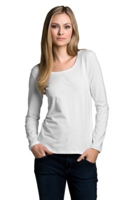 Longsleeve &acute;E3300` aus Baumwoll-Mix