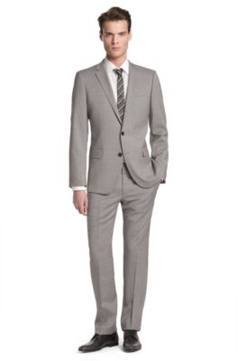 Pure new wool suit 'Amaro/Heise'