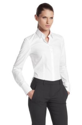 Blended cotton blouse 'Etrixe'