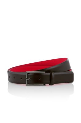Designer-G&uuml;rtel &acute;GAVRILO` aus Leder