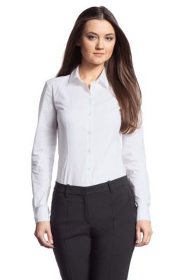Bluse &acute;Endell` aus Baumwoll-Mix